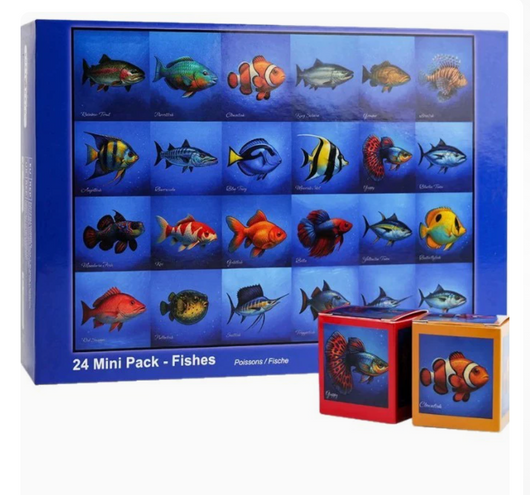 Puslespill Adventskalender 2026 med 24 luker