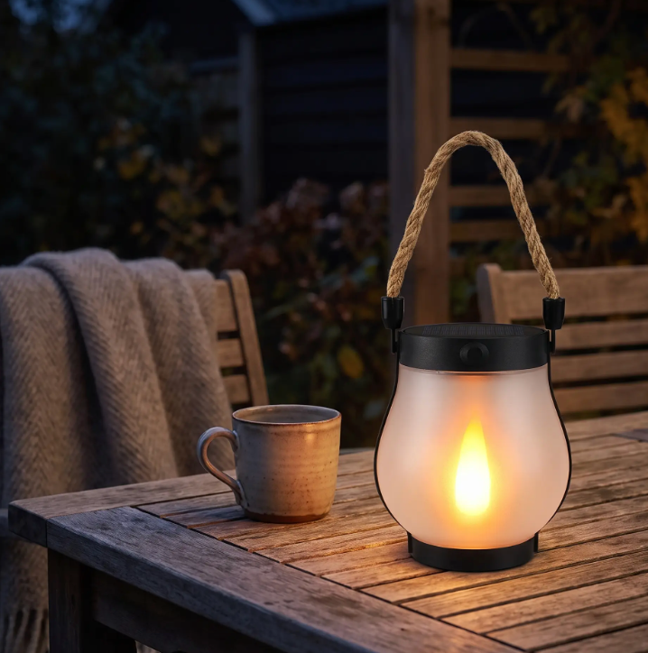 Två strömkällor, en lampa