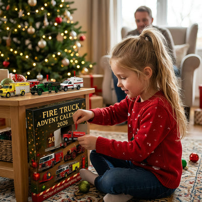 Brandbil Adventskalender 2026 | 24 olika brandbilar i miniatyr