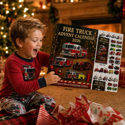 Brandbil Adventskalender 2026 | 24 olika brandbilar i miniatyr