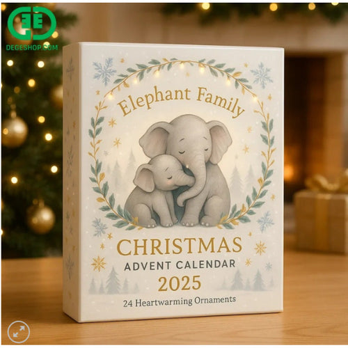 Elefant Adventskalender 2026 | 24 elefanthängen om familjen