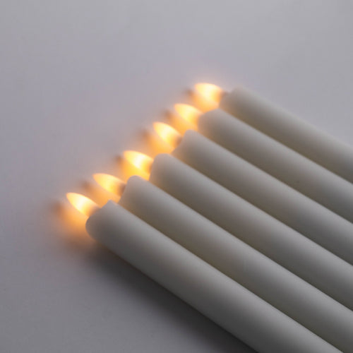 Velora Flamme™ Oppladbare LED-kronelys 6-pakning