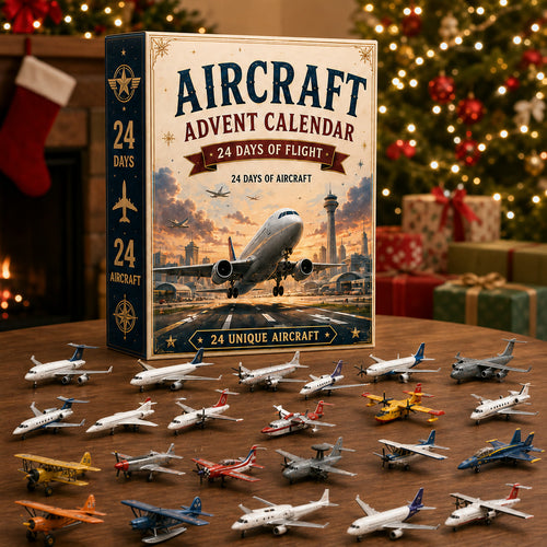 Flygplan Adventskalender 2026 | 24 olika modellflygplan
