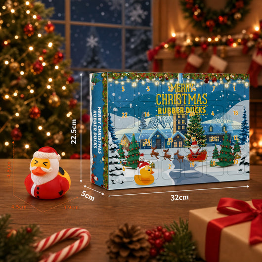 Gummiankor Adventskalender 2026 | 24 olika julankor