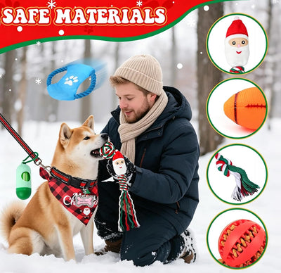 Hund Adventskalender 2026 | 24 gaver til hunden med bånd
