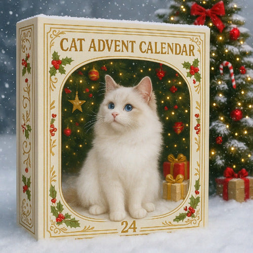 Katt Adventskalender 2026 | 24 kattepynt til juletreet