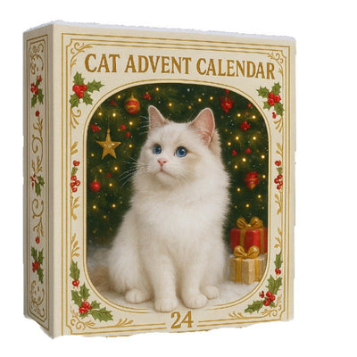 Katt Adventskalender 2026 | 24 kattepynt til juletreet